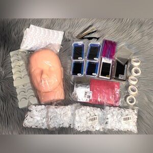 🔥 Huge Lash Extension Pro Supply Starter Kit Lot 🔥